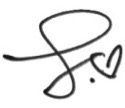 image of Gina's signature 